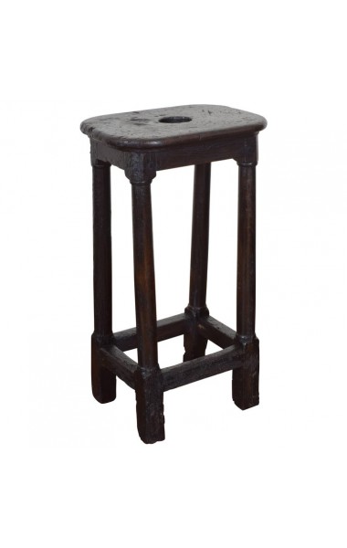 Oak Traveling Stool
