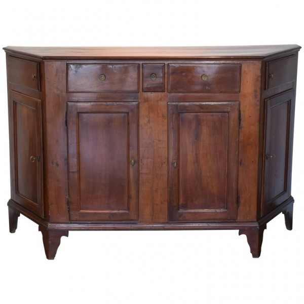 Walnut Scantonata Credenza