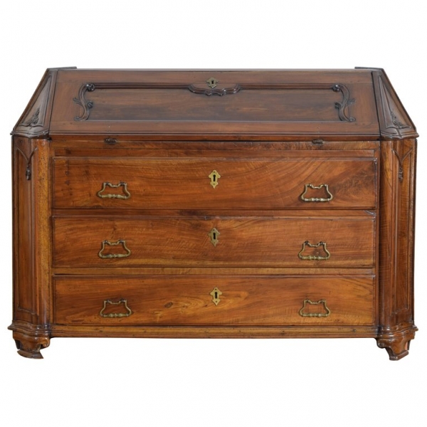 Rare and Impressive Walnut Ribalta