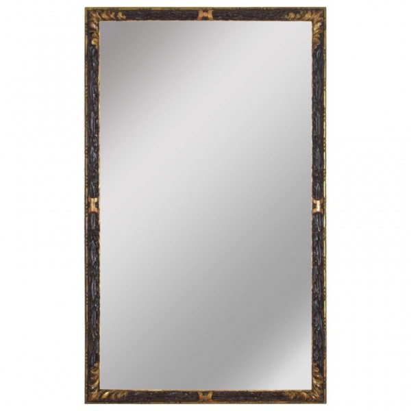 Carved, Giltwood, and Painted Mirror
