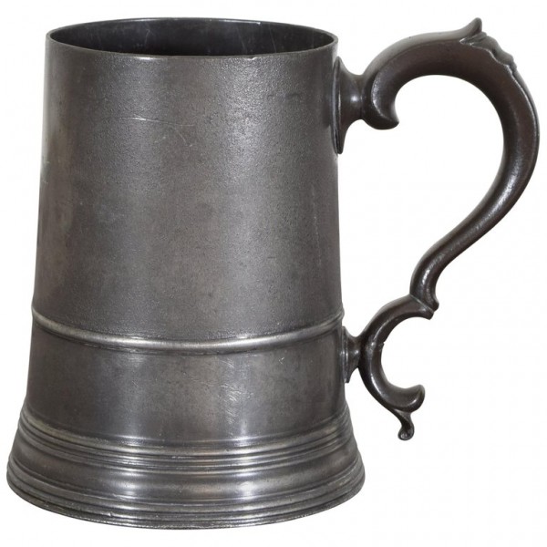 Pewter Gambler's Ale Stein