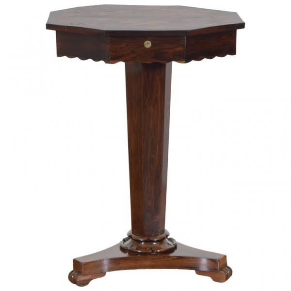 Mahogany and Mixed Veneers Work Table