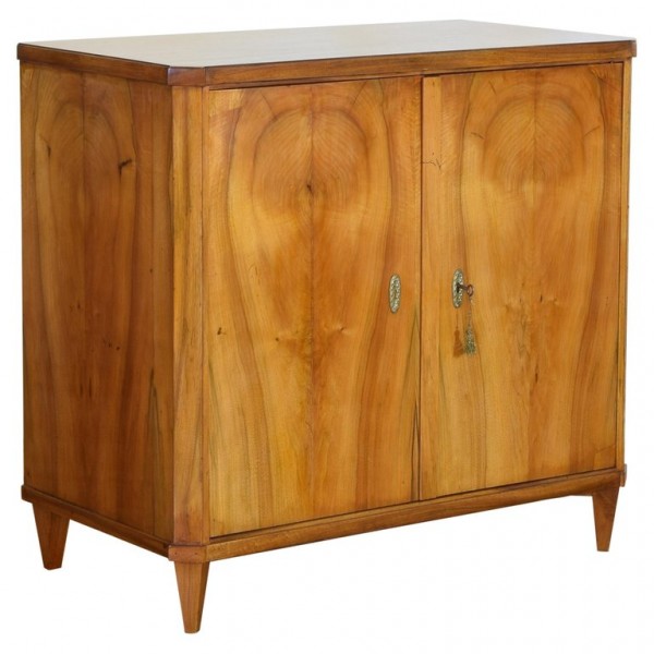Light Walnut 2-Door Credenza