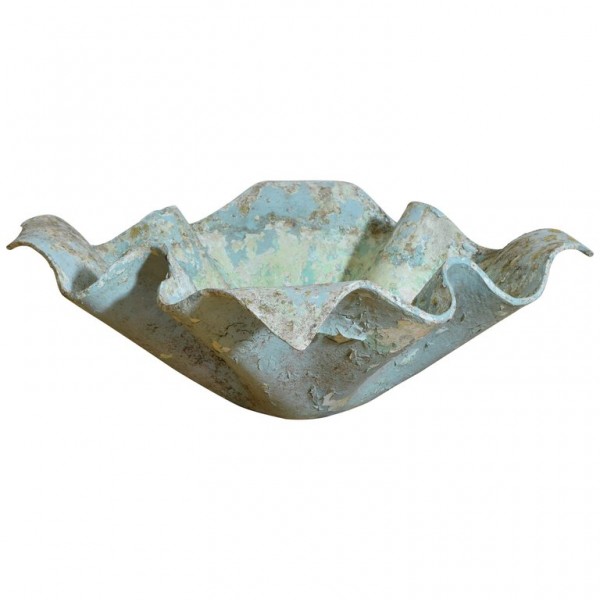 Large Willy Guhl Fiber Concrete Handkerchief Planter
