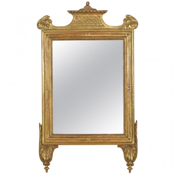 Carved Giltwood Mirror