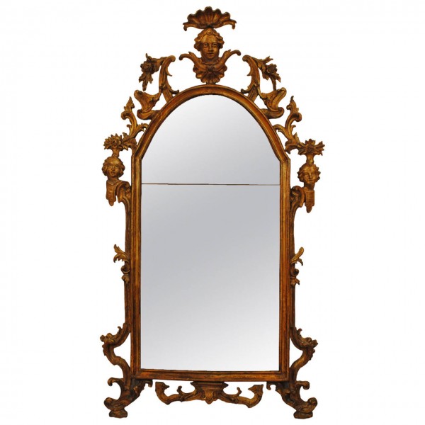 Carved Giltwood Mirror
