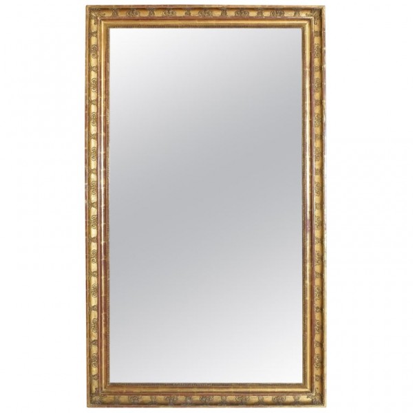 Giltwood and Gilt Gesso Mirror