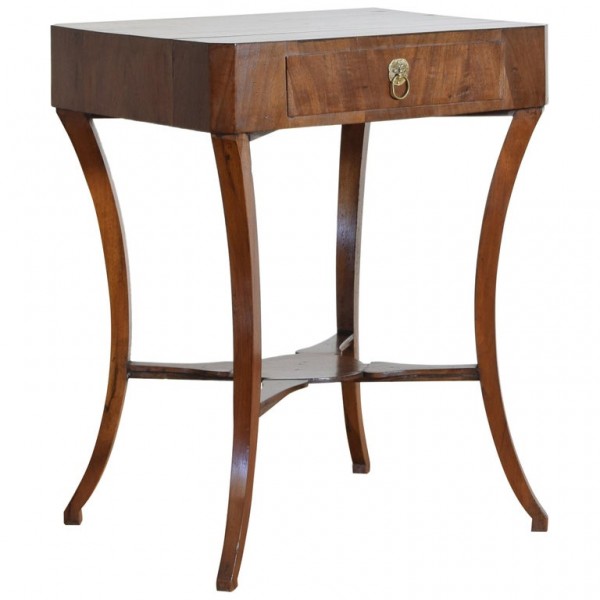 Mahogany 2-Drawer Table