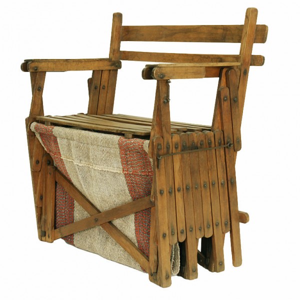 Beechwood Folding Metamorphic Lounge Chair