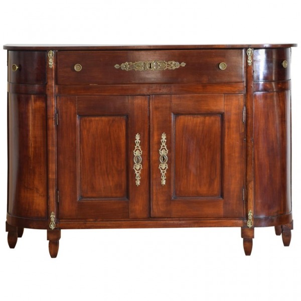 Mahogany and Brass Mounted Credenza