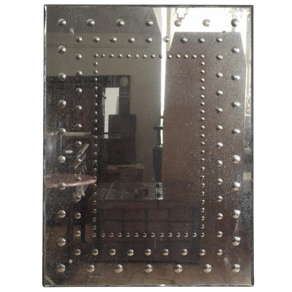 Reverse Etched Glass Mirror
