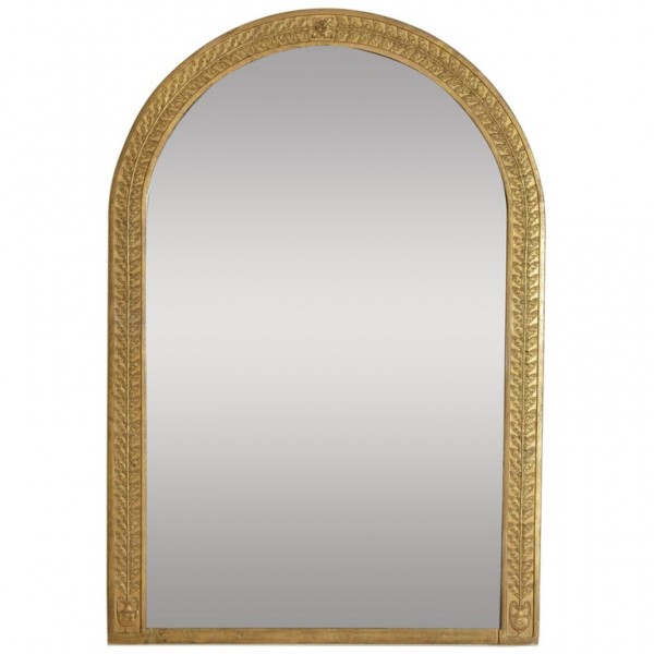 Giltwood and Gilt Gesso Mirror