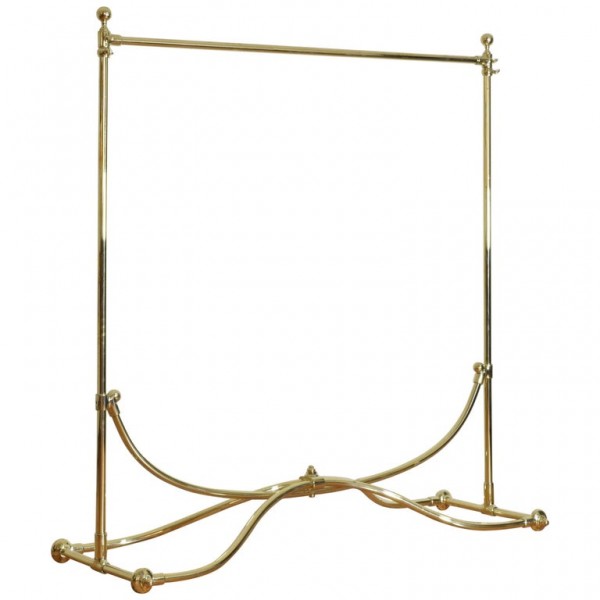 Brass Clothing Rack, Ch. Rousseau & Ce
