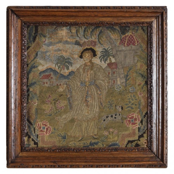 Framed Tapestry Fragment