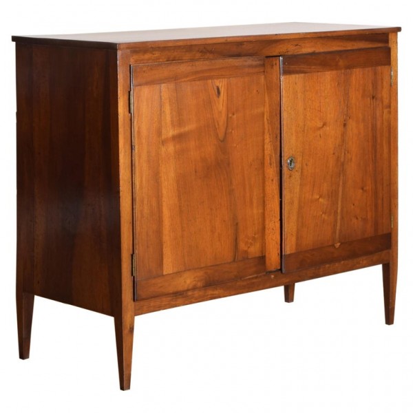 Walnut 2-Door Credenza