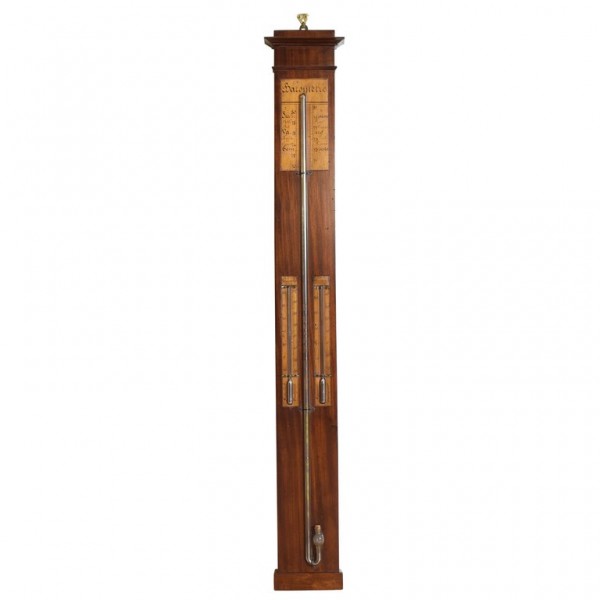 Mahogany Barometer