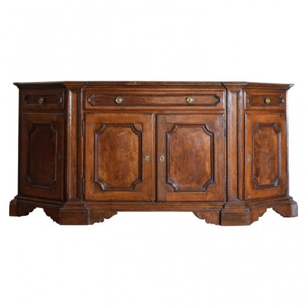 Walnut Scantonata Credenza