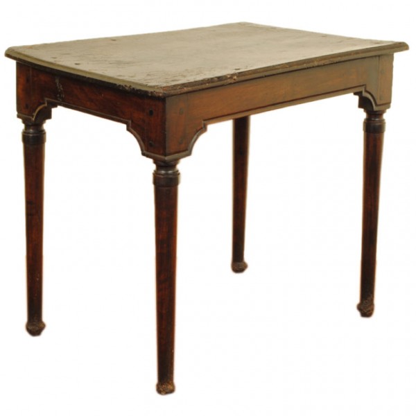 Provincial Dark Walnut Side Table