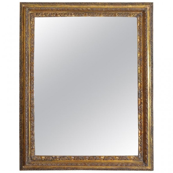 Carved Giltwood Wall Mirror