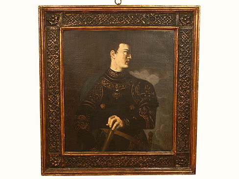 Portrait of Giovanni de` Medici, also known as Giovanni dalle Bande Nere (April 5, 1498 - November 30, 1526) 
