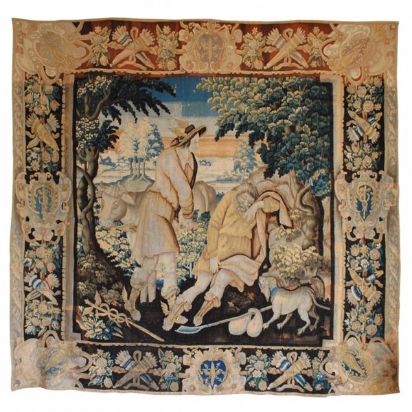 Tapestry, "Rescue of the Nymph Io from the Giant Argus"