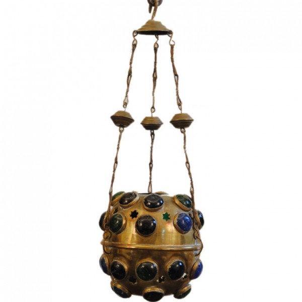 Brass and Glass Lantern