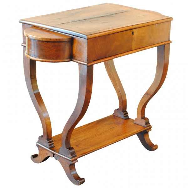 Walnut Sewing Table