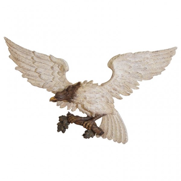 Carved, Parcel-Gilt, and Painted Aquila 'Eagle'