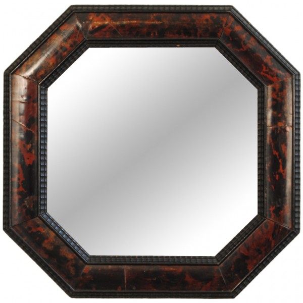 Tortoise Shell Octagonal Mirror
