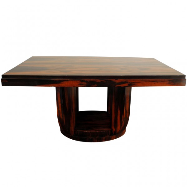 Macassar Wood Extension Dining Table