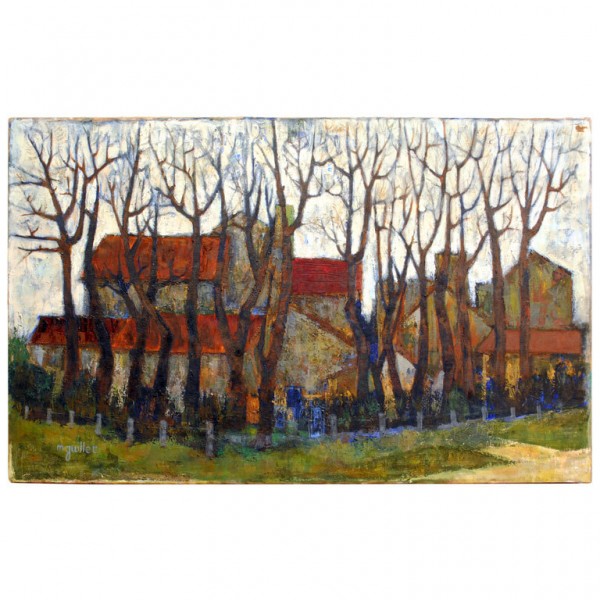 Oil on Canvas, signed M. Guillett