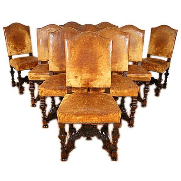 Set of Ten Side Chairs