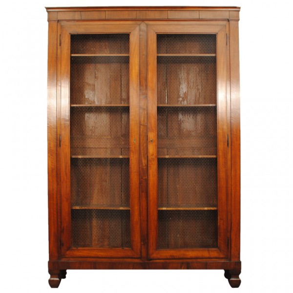 Tall Walnut Cabinet