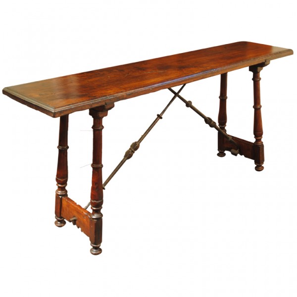 Walnut Trestle Table
