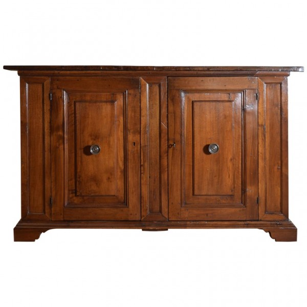 Walnut 2-Door Credenza