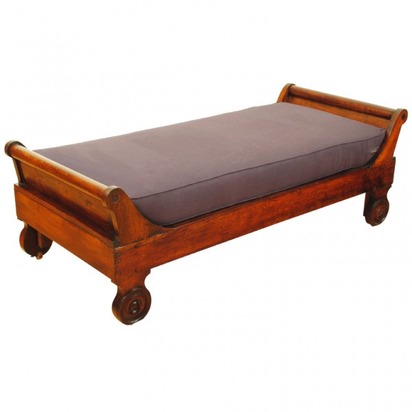 Carved Mahogany Daybed