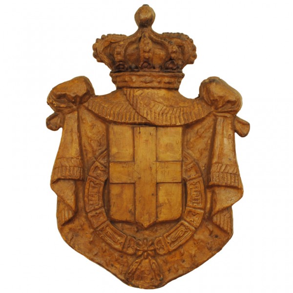 Papier Mache' and Wooden Stemma