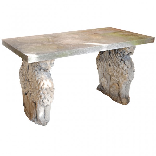 Cast Stone Garden Table