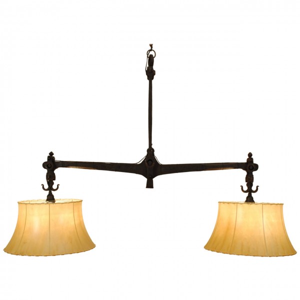 Steel Grain Scale Wired as Hanging Fixture