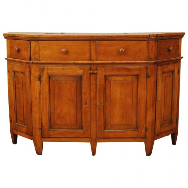Fruitwood Scantonata Credenza with Hinged Top