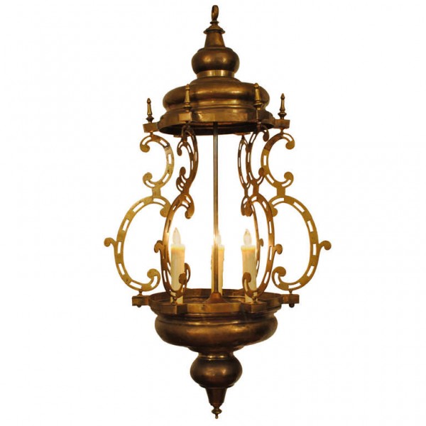 Hanging Brass Lantern