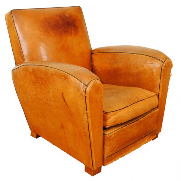 Leather Club Chair