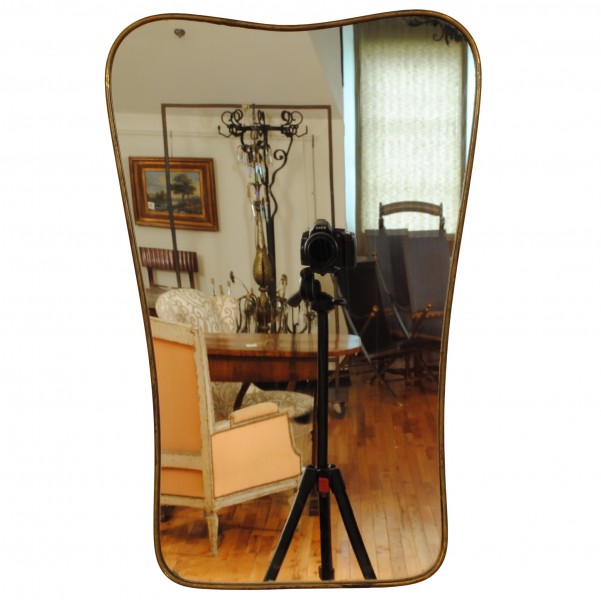 Brass Mirror