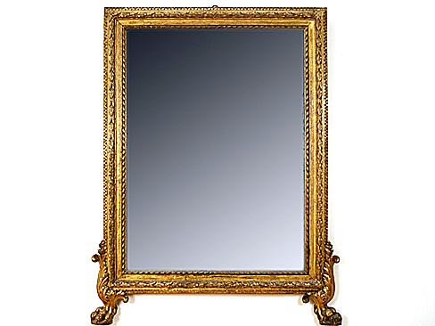 Footed Mirror