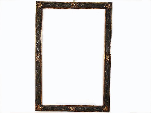 Painted and Giltwood Acanthus Leaved Frame