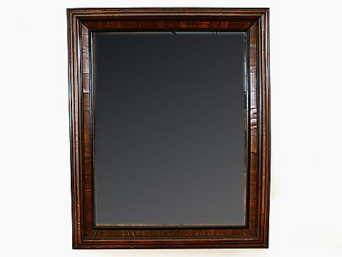 Olivewood and Ebonized Mirror
