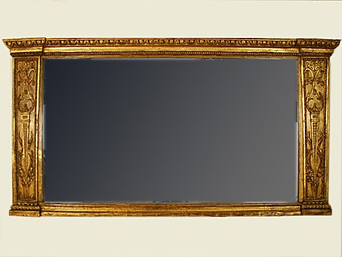 Giltwood Mantle Mirror