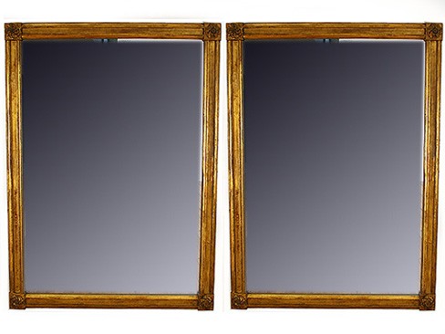 Pair of Giltwood Mirrors
