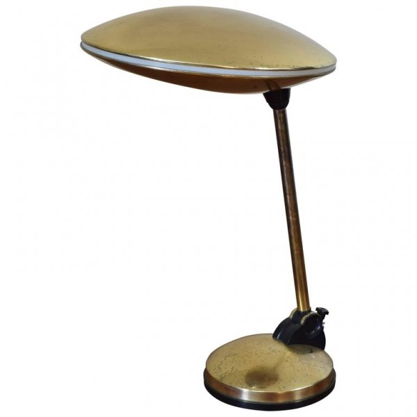 Brass Adjustable Table Lamp