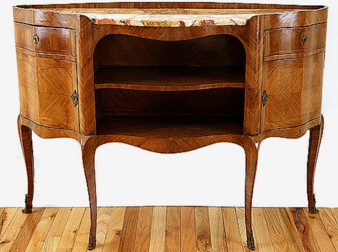 Walnut Veneered Dessertoire